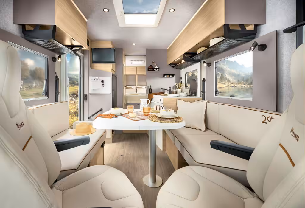 Itineo Famili MC740 Lounge Layout - Motorhomes for Families