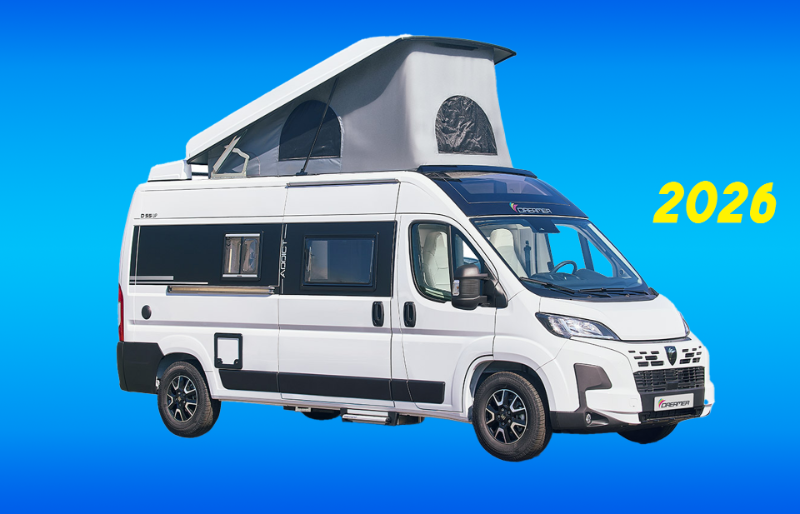 Hire - Dreamer D55 Up Fun Pop-Top automatic