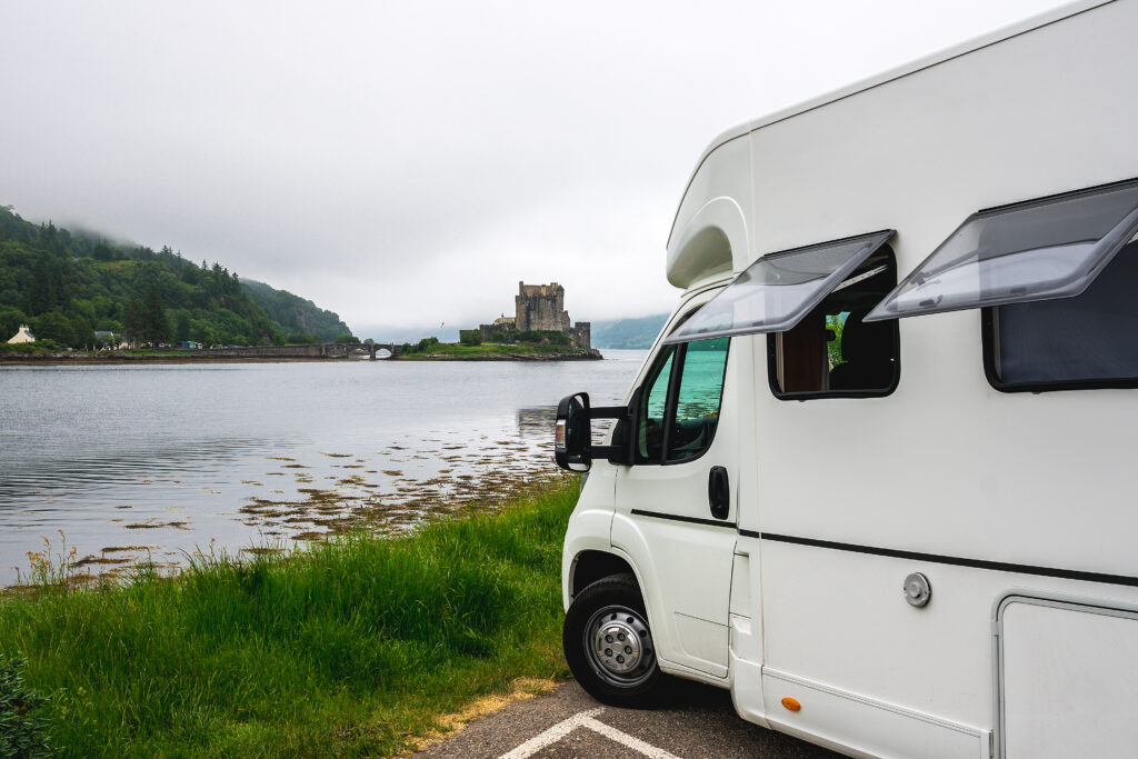 motorhome in scotland